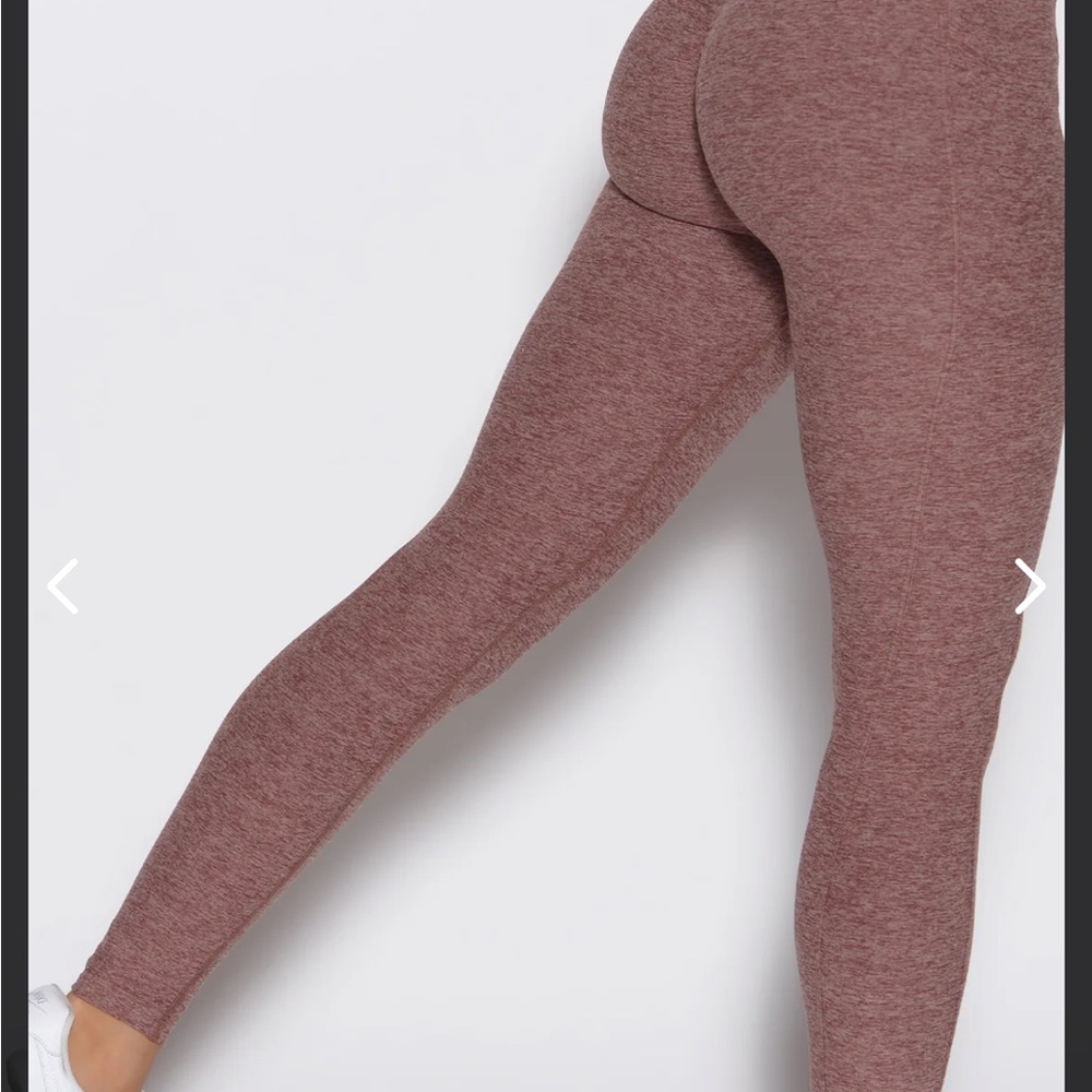 Bombshell Heathered Mauve Leggings